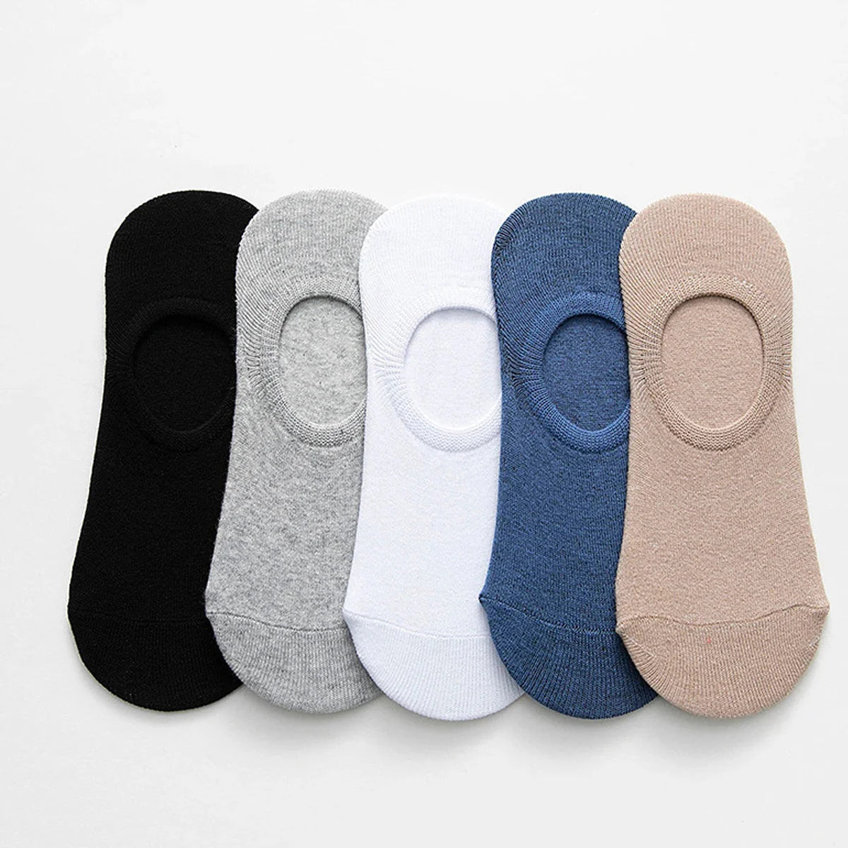 10PCS Men’s Mid-Calf Cotton Socks – Solid Color, Versatile for All Seasons