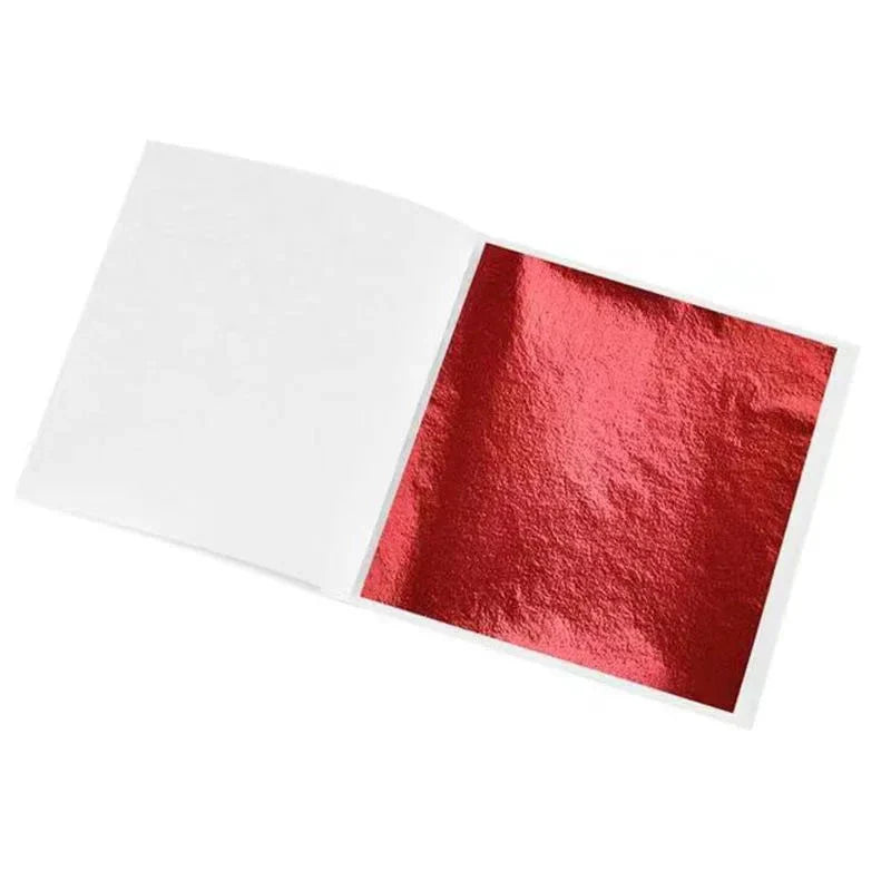 100 Sheets Gold Leaf Paper - DIY Art, Craft, & Decoration Kit